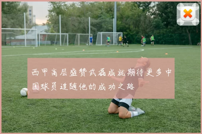 西甲高层盛赞武磊成就期待更多中国球员追随他的成功之路